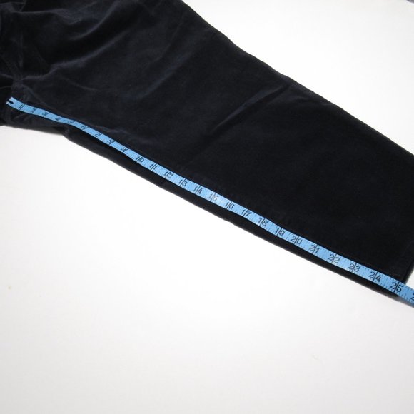 Anthropologie Pilcro High-Rise Skinny Corduroy Pants Midnight Navy Blue 24W - Picture 7 of 9